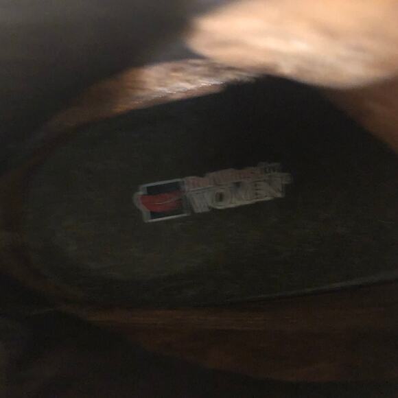 VTG 80s Red Wing Lace-Up Ankle Boots Brown Suede Leather Fringe Kiltie USA 7B - Picture 11 of 15